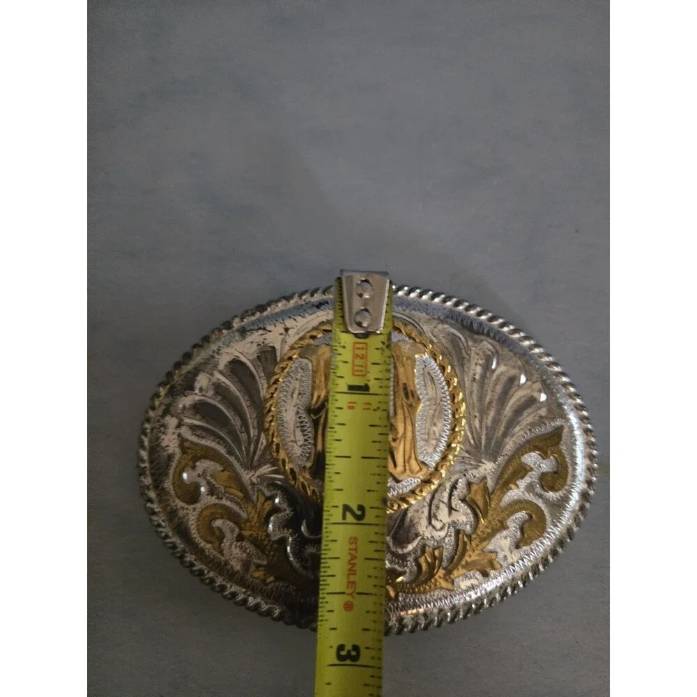 Vtg. Letter N Belt Buckle (O-17)